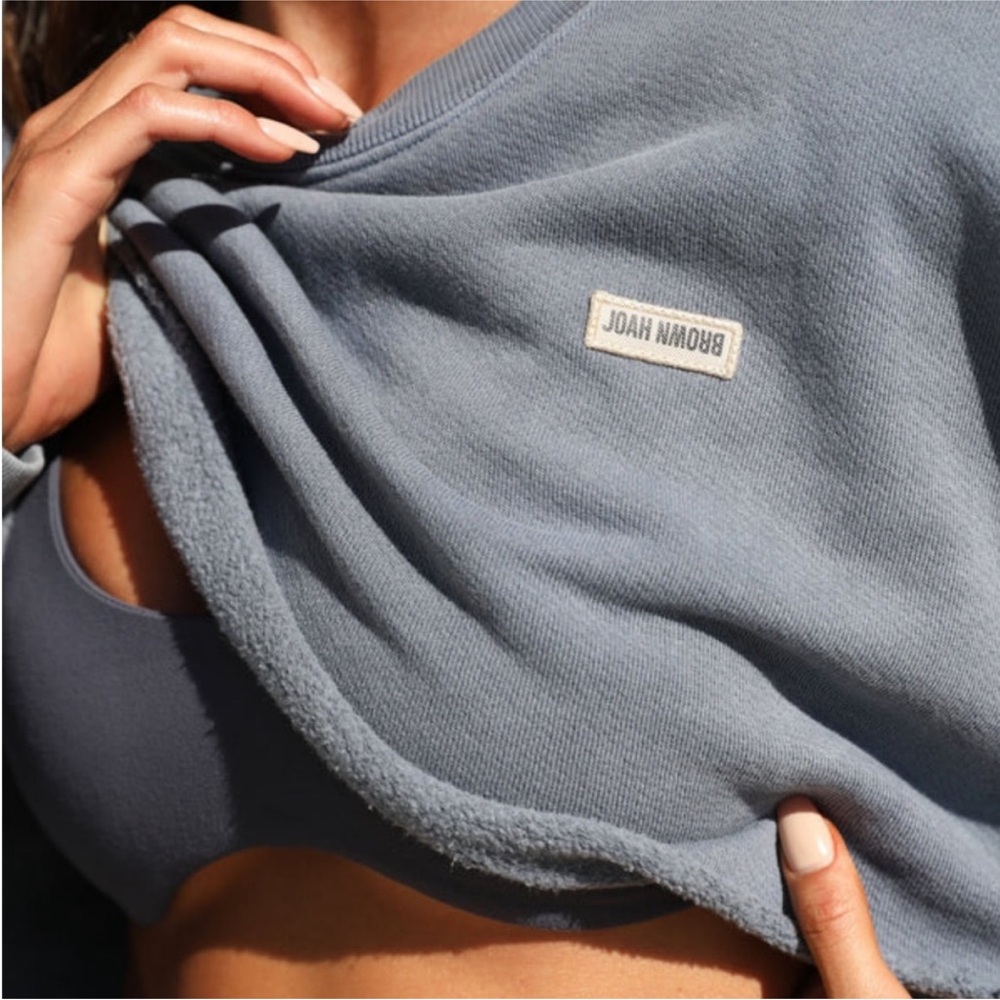 Joah Brown Blue Sweatshirt - Picture 4 of 5